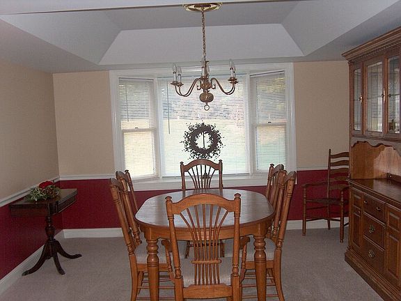 Formal Dining Room with Coffered Ceiling