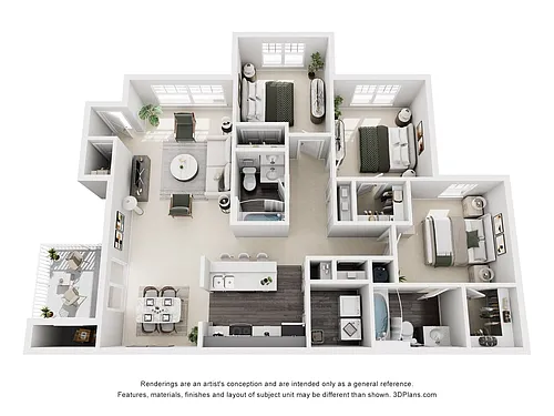 Floor plan The West