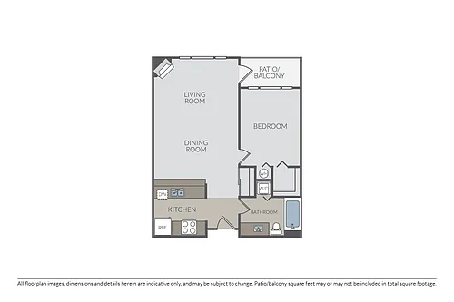 Floor plan Plan 1A