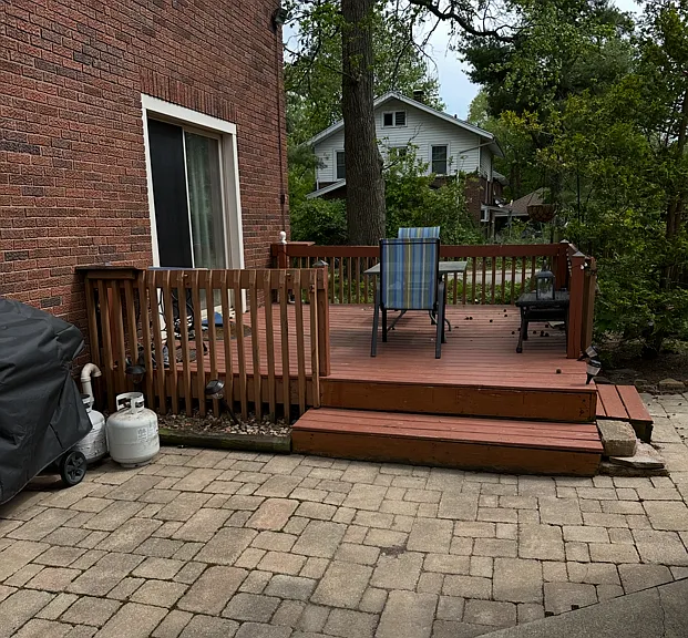 Backyard Deck and Patio