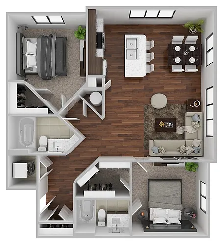 Floor plan Morgan