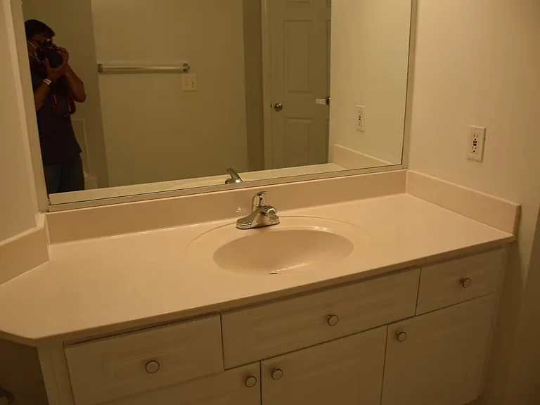 Master bathroom sink