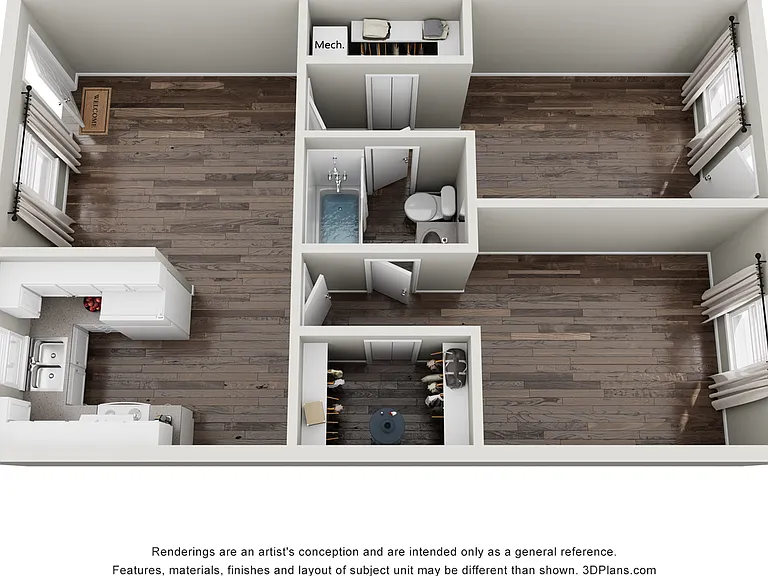 Myrtle 3D Unfurnished Myrtle 3D Unfurnished