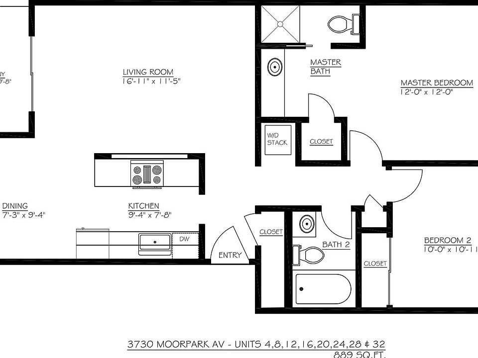 1st image of 3730 Moorpark Ave #8