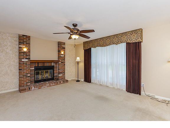 Living Room with Fireplace