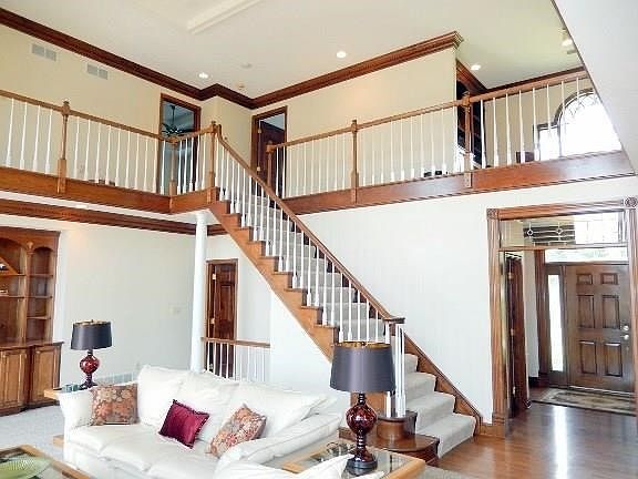 Hardwood Floors and extensive woodworking trims this home throughout.