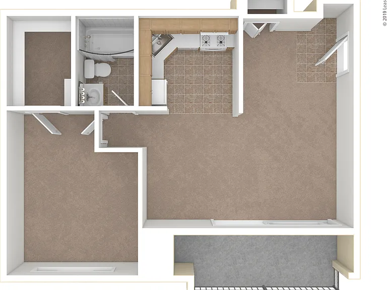 1 Bed 1 Bath