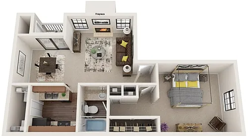 Floor plan B