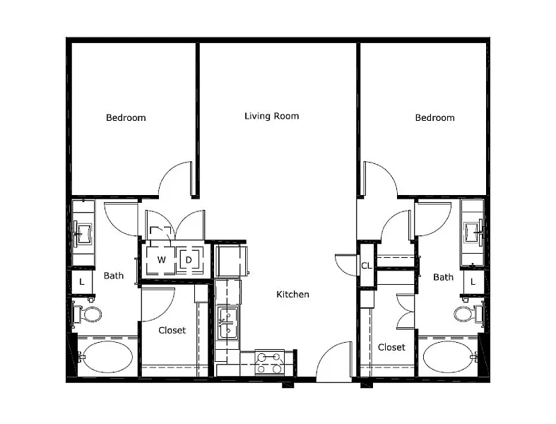 Floor plan B1
