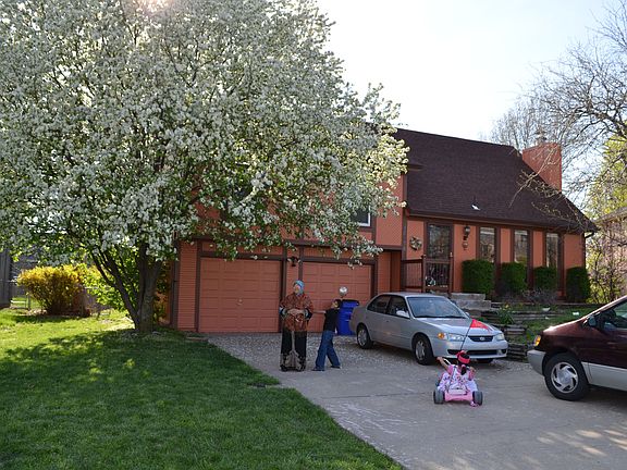 View from cul de sac