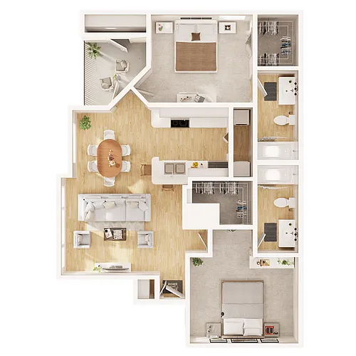 Floor plan B2