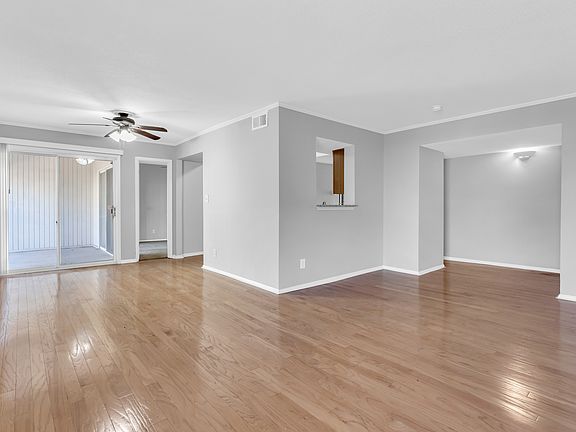 Spacious Living Room and Dining Room