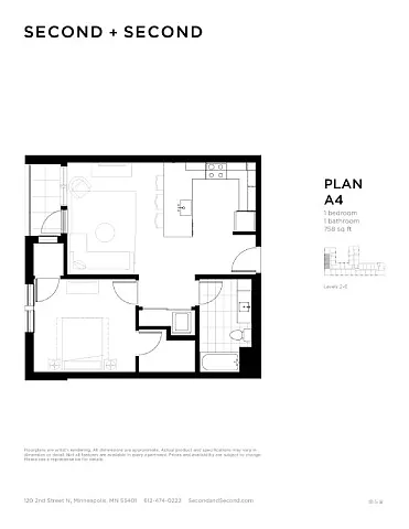 Floor plan A4