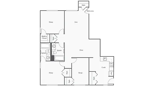 Floor plan Derry