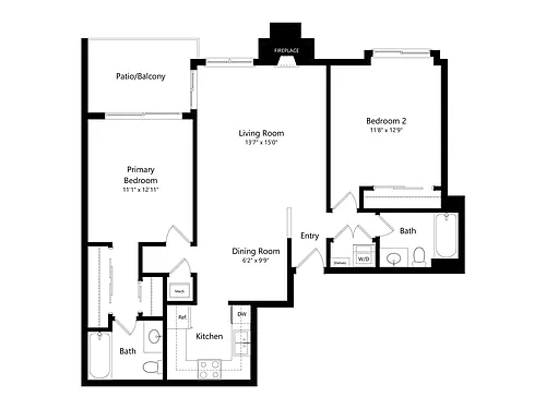 Floor plan Redwood