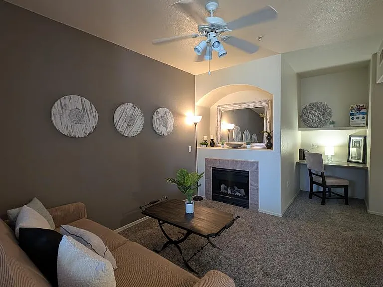 1 bedroom living room