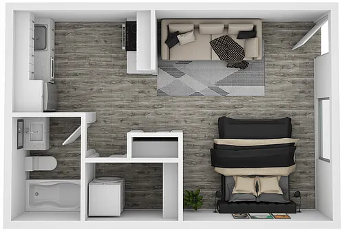 Floor plan Studio