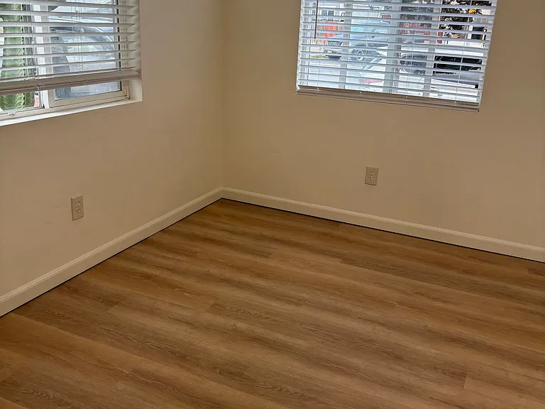 Sample living room next door