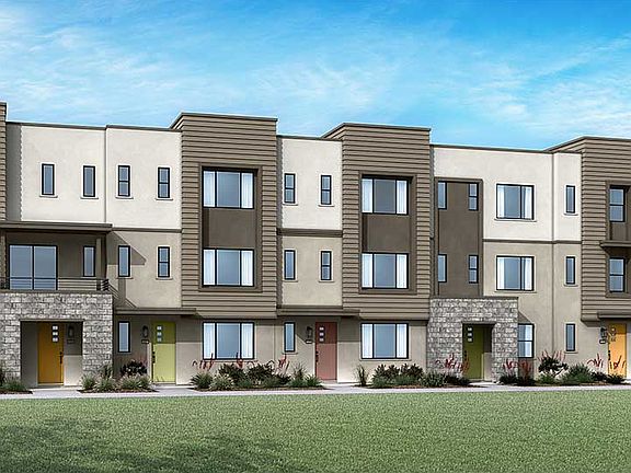 Modern Exterior Style A 5-Plex Rendering