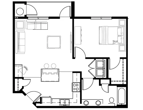 Floor plan Inca