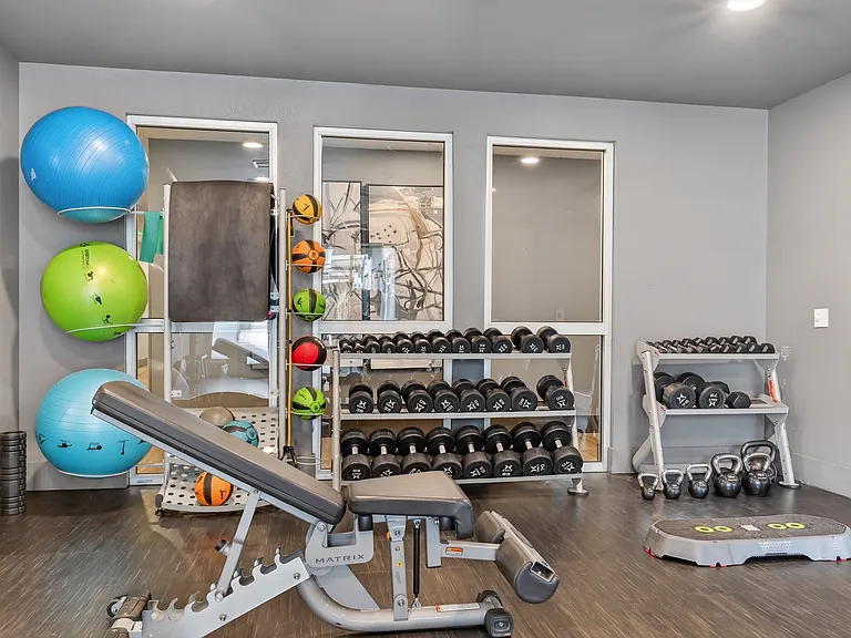 Lift, tone, and train in your community fitness center.