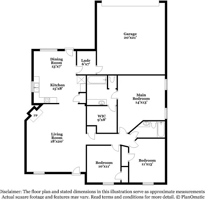 3 bed, 2.0 bath, 1398 sqft, $1,990 — Photo 2