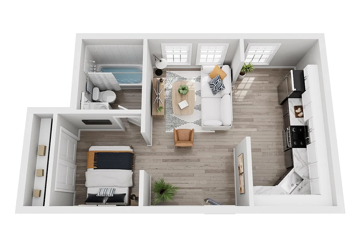 Floor plan Studio - A