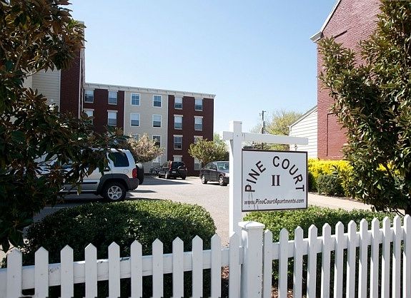 Front of building/parking lot