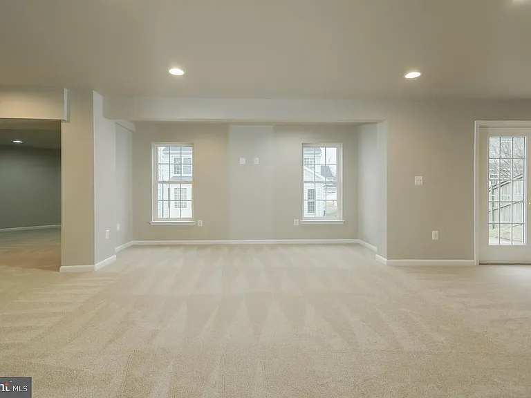 Basement rec room
