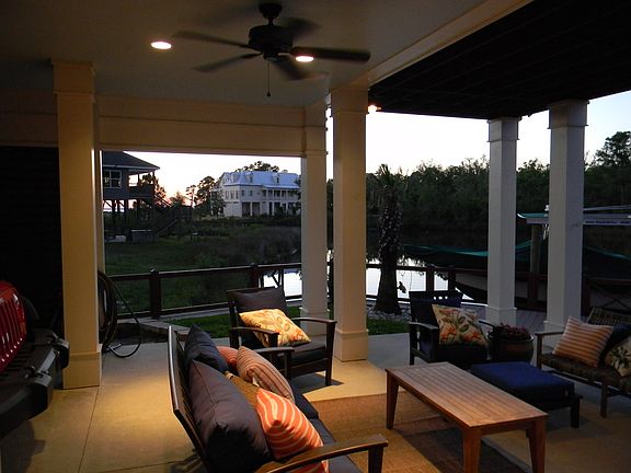 water view under home