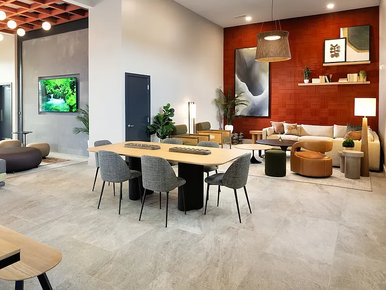 Indoor cabana game room