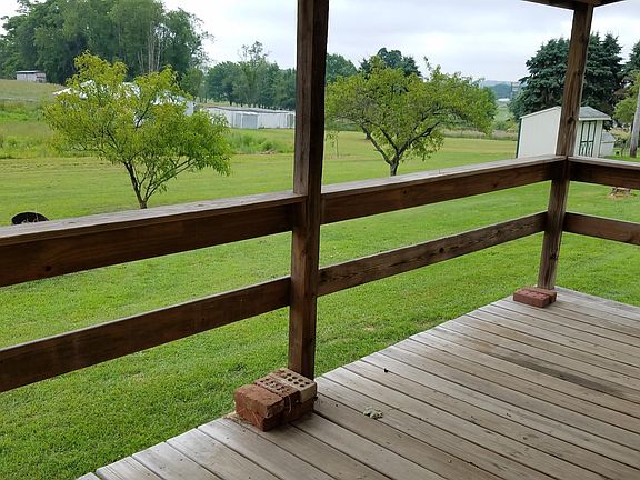 view from back porch