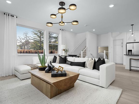 Light filled gathering room