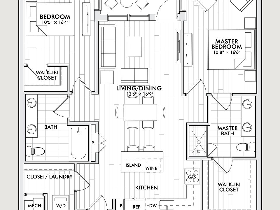 Residence C1 - Two Bedroom