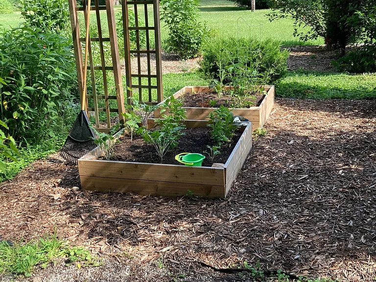 Raised garden beds