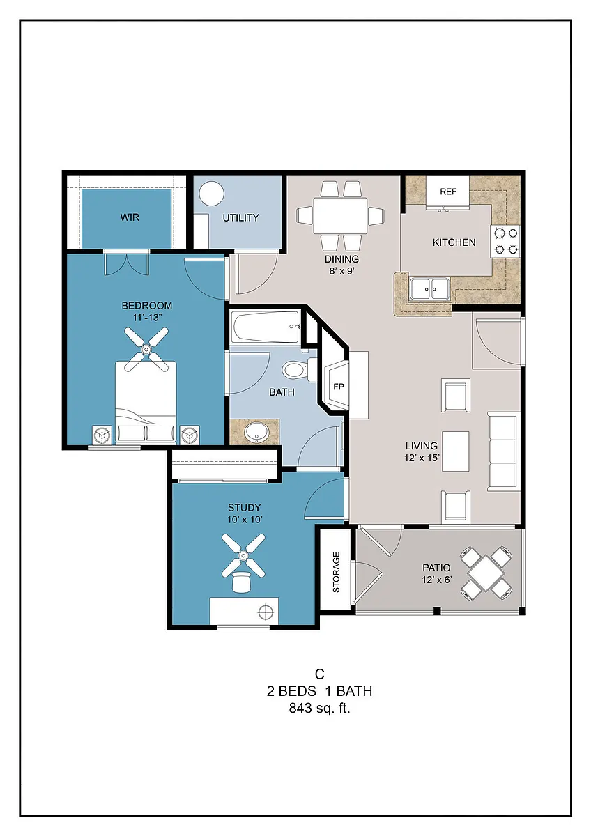 Floor plan C