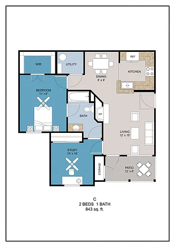 Floor plan C