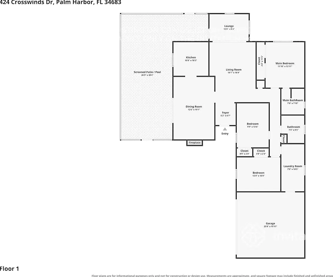 424 Crosswinds Dr Palm Harbor, FL 34683 — Photo 2