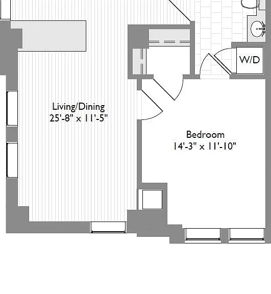 1-Bedroom 1-Bathroom | 663 sqft 1-Bedroom 1-Bathroom | 663 sqft
