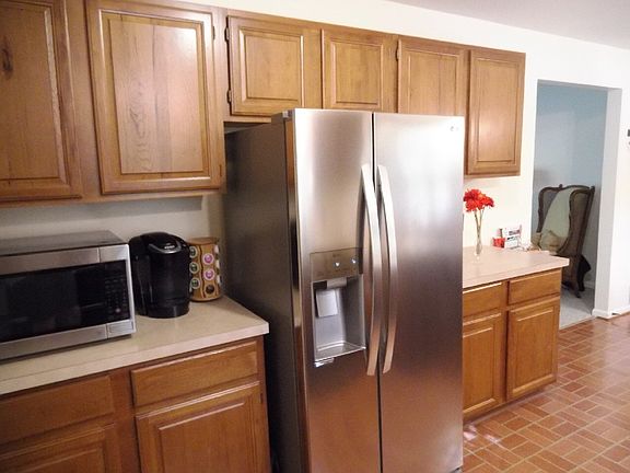 New fridge and microwave