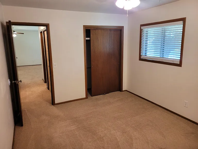 Inside bedroom 2 looking toward front room