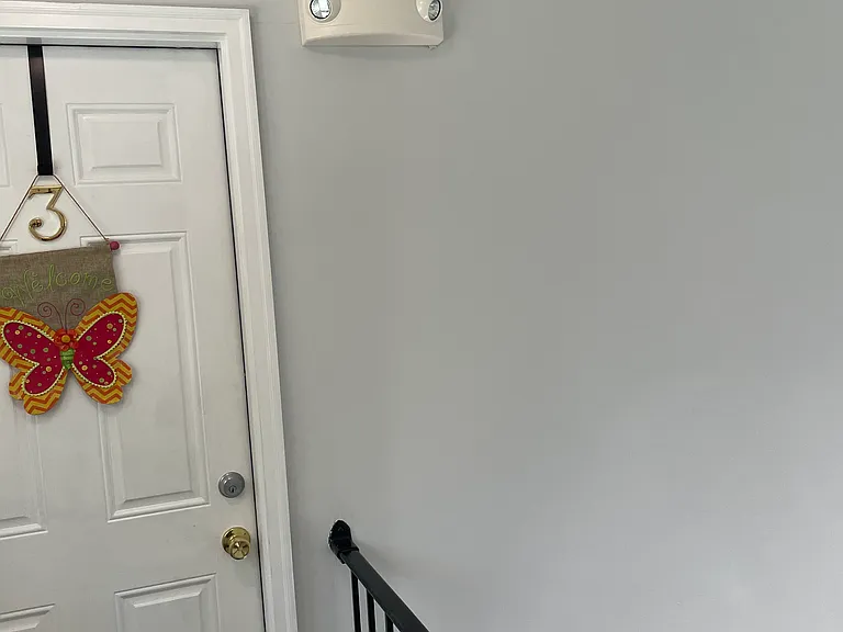 We are very concerned about safety and security. That's why we do criminal checks on all of our tenants. Each unit has a smoke detector and the hallways also have emergency lighting.