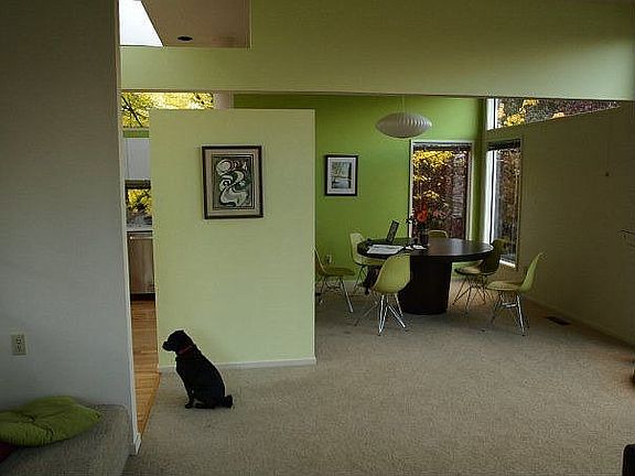 from upstairs living area