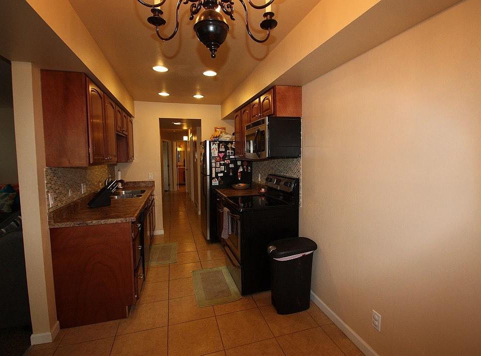 Kitchen and hallway