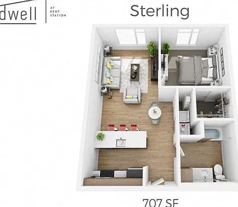 Dwell At Kent Station Apartments — Photo 35