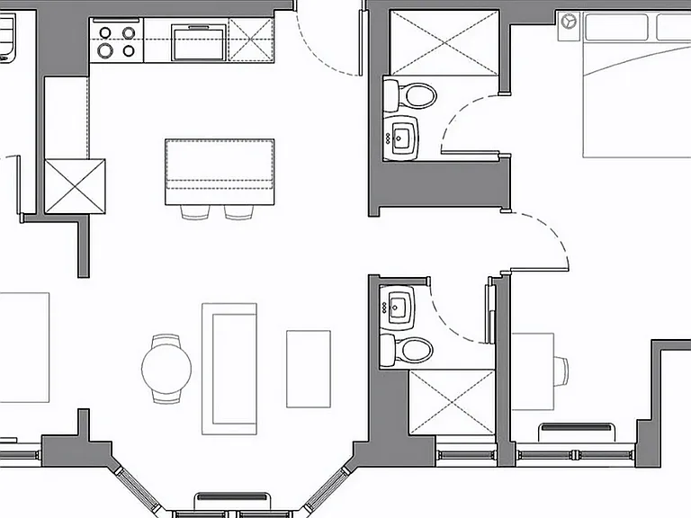 Two Bed Two Bed