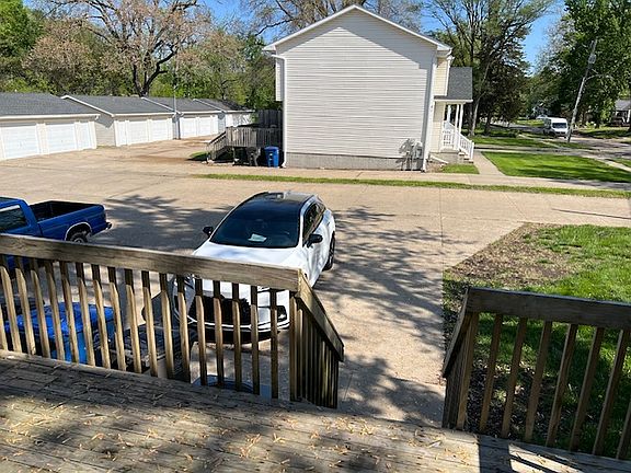 Deck to parking view