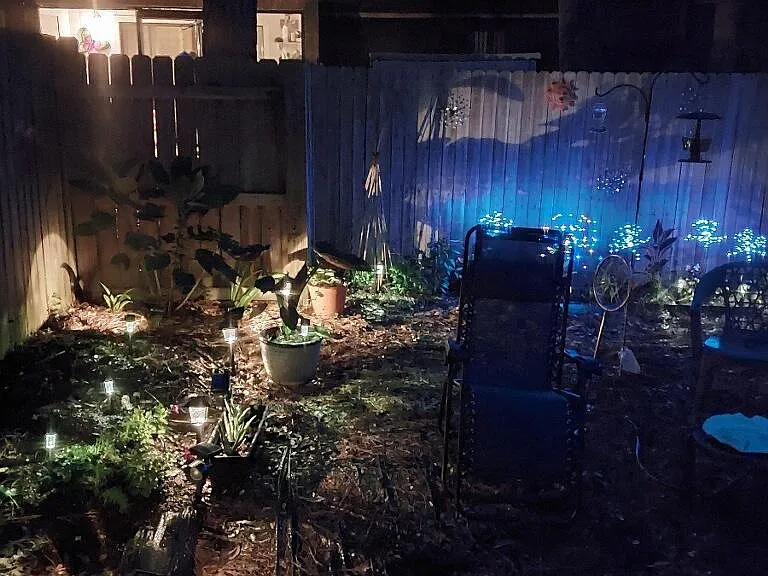 Backyard lighting