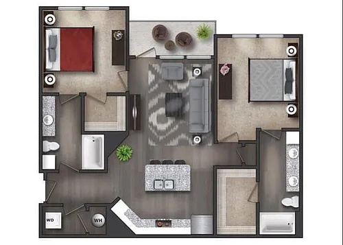Floor plan Destrehan