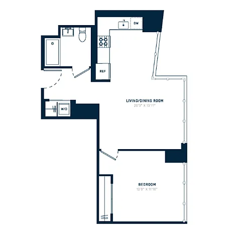 Floor plan 1Z Penthouse